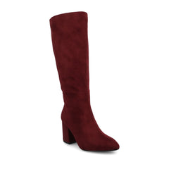 Oxblood Faux Suede