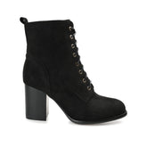 Black Faux Suede