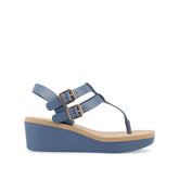 BIANCA SANDALS IN STATEMENT BLUE