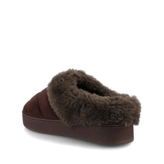 Brown Faux Suede