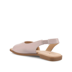 Brinsley Wide Vegan Leather Sandals in Lilac