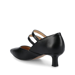 Carnation Mary Jane Pumps in Wide - Black