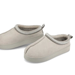 Grey Faux Suede