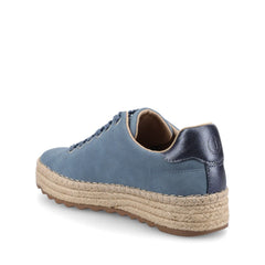 COSIMA Denim Blue Espadrille Sneakers