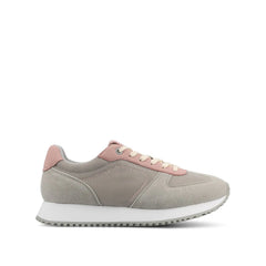 Flow Casual Lace-Up Sneakers - Light Grey