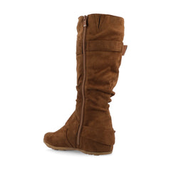 Camel Faux Suede