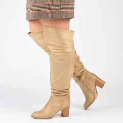 Stone Faux Suede
