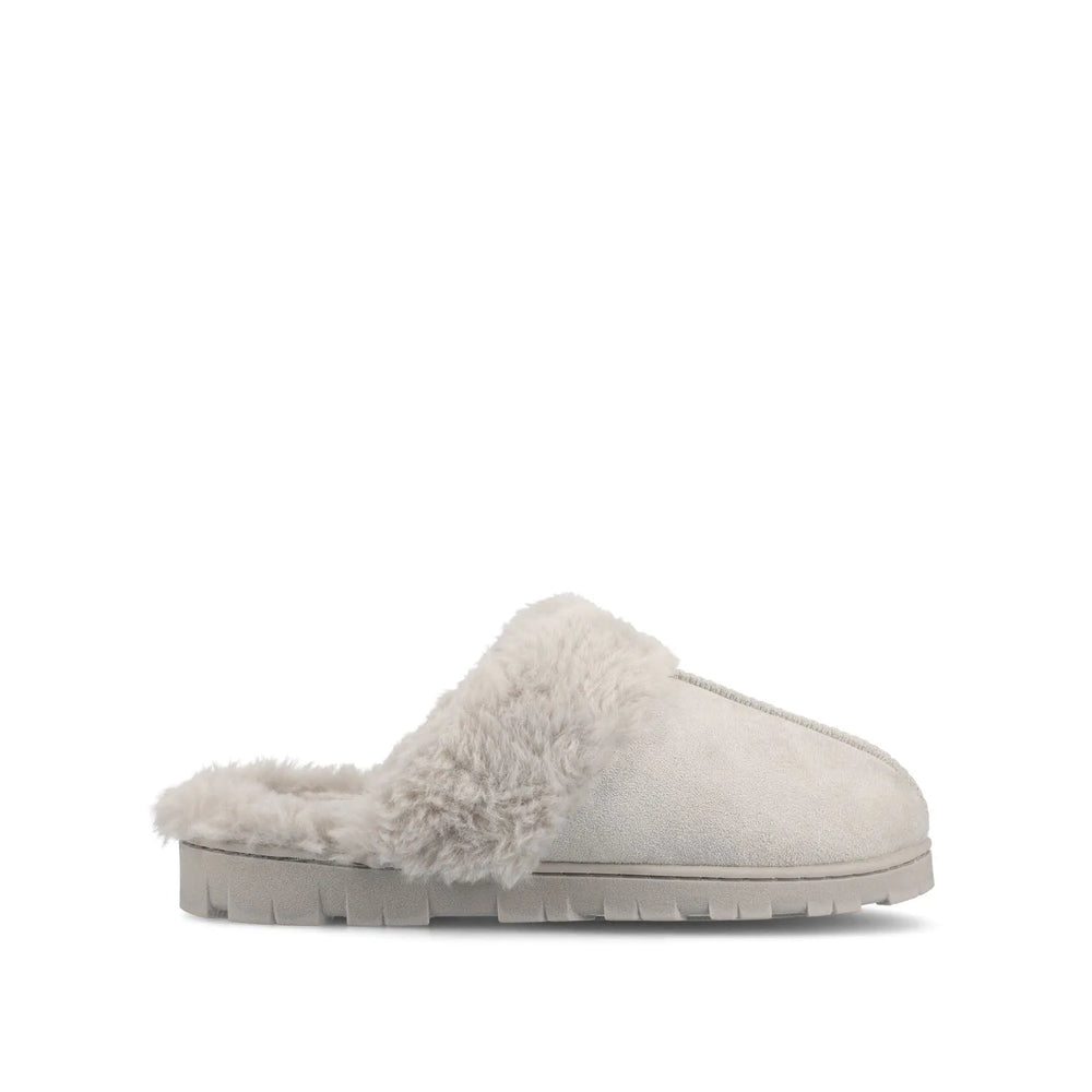 Grey Faux Suede