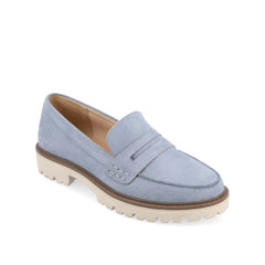 Light Blue Faux Suede