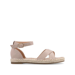 LYDDIA Espadrille Sandals in Wide - Taupe