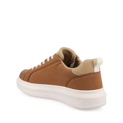 MEEYA Casual Lace-Up Sneakers - Brown