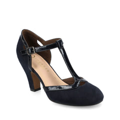 Navy Suede