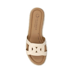 Rosalinda Espadrille Sandals in Bone