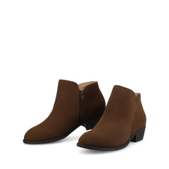 SOLARAH Ankle Bootie in Nubuck Tan