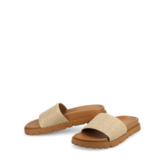 Starr Slip-On Sport Sandals - Natural