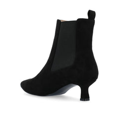 Black Faux Suede