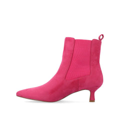 Pink Faux Suede