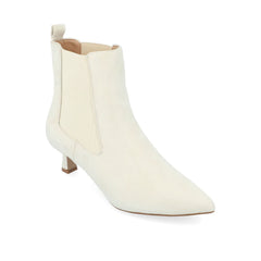 Ivory Faux Suede