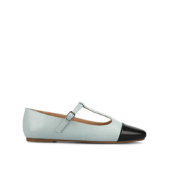 THEAH MARY JANE FLATS IN WIDE - Light Blue