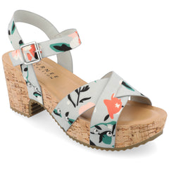 Grey Floral PU