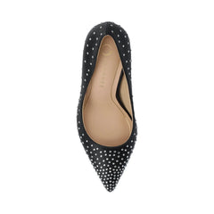 Venus Statement Stiletto Dress Pump Heels - Black