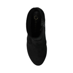 VIVIA Wide Dress Booties - Black