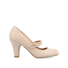 Windy Mary Jane Pump Heels in Statement - Nude