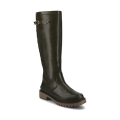 ZEMMIE Quilted Boots - Olive