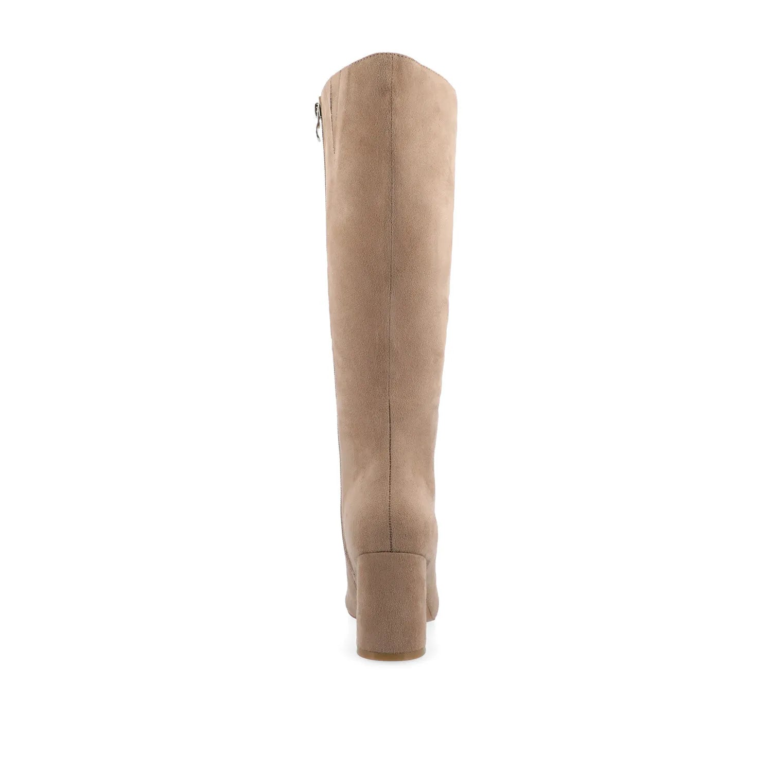 Beige Faux Suede