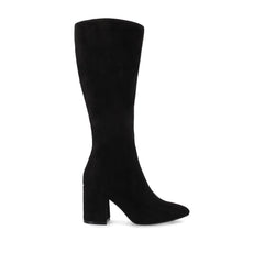 AMEYLIA Wide Calf Knee-High Boots - Black