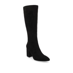 AMEYLIA Wide Calf Knee-High Boots - Black