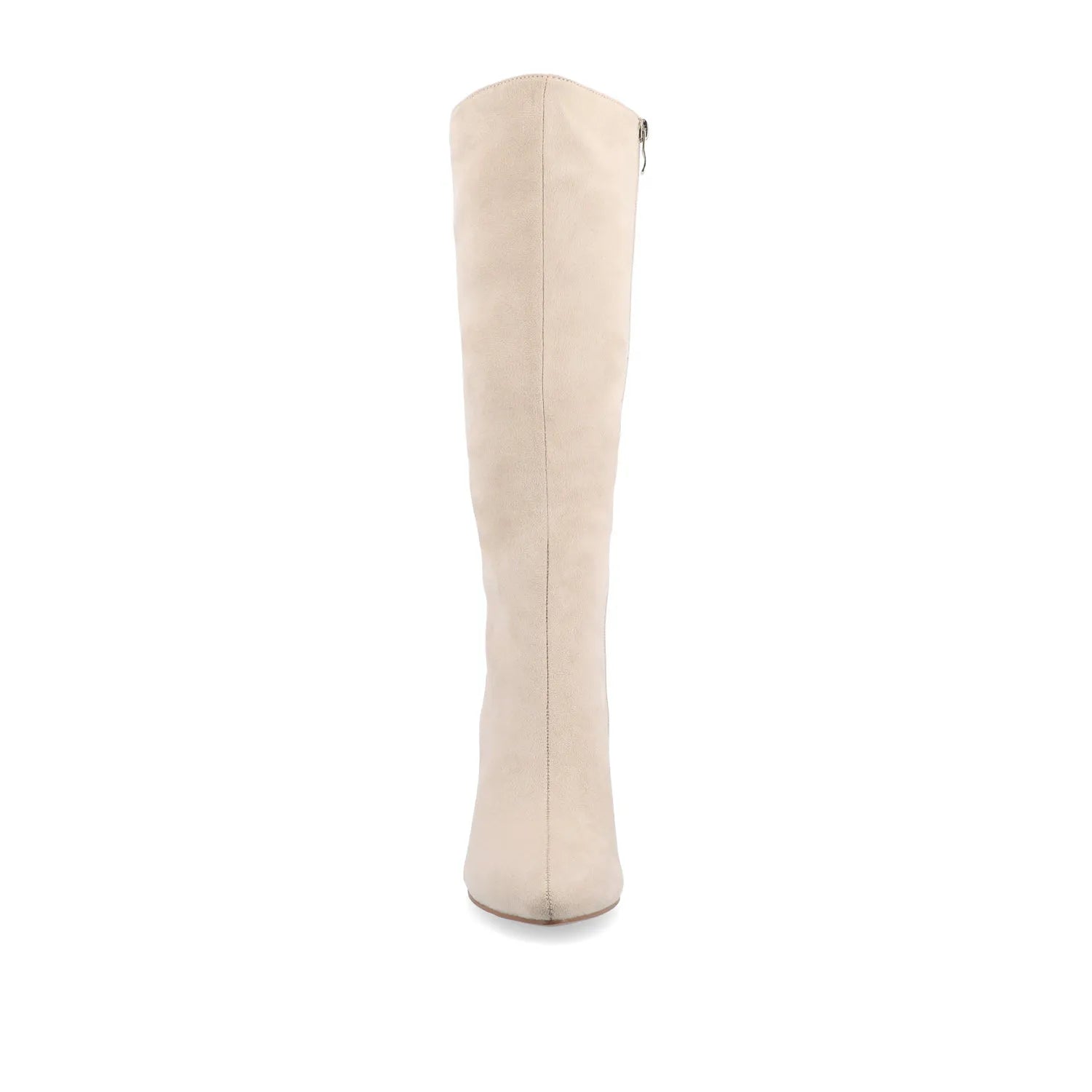 Bone Faux Suede