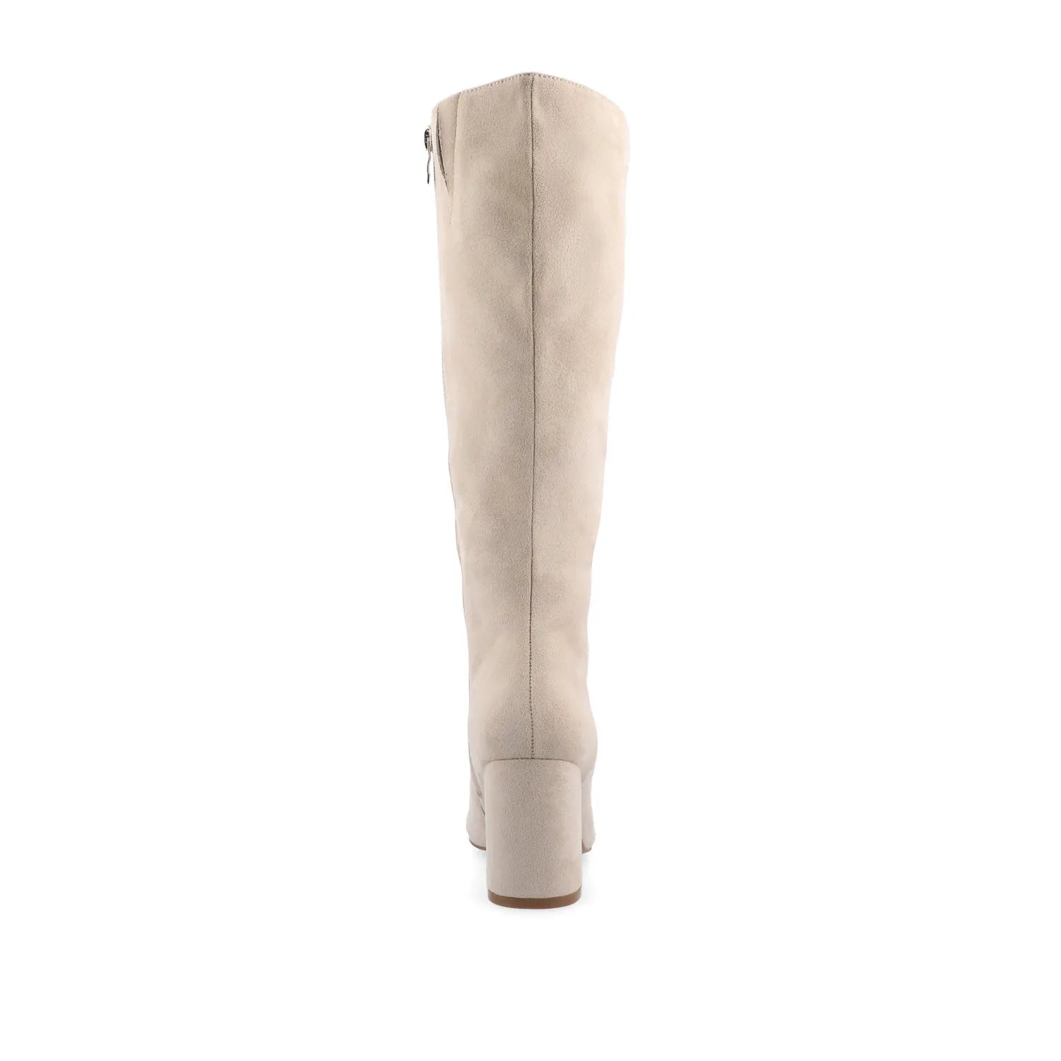 Bone Faux Suede