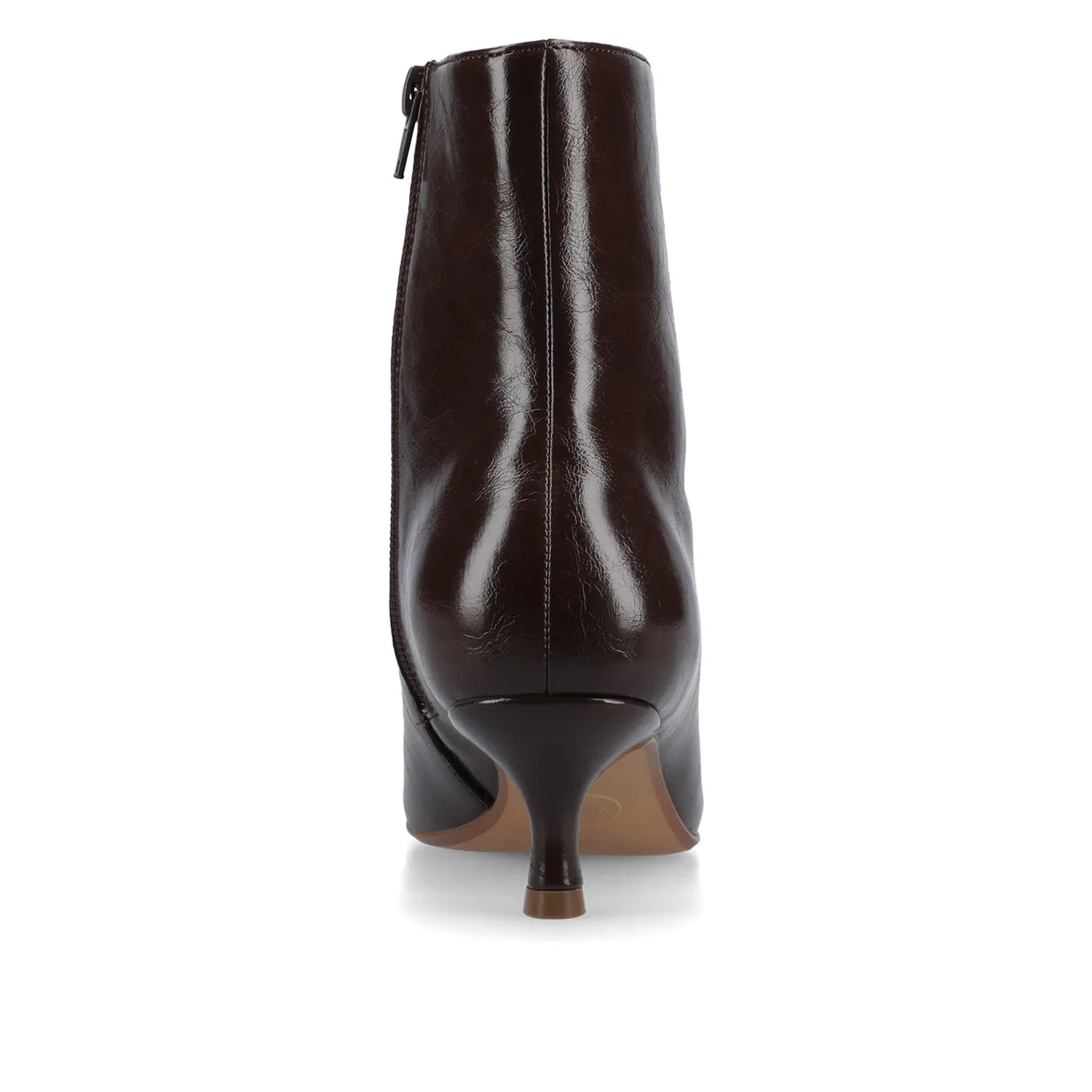 Chocolate Pointed Toe Booties