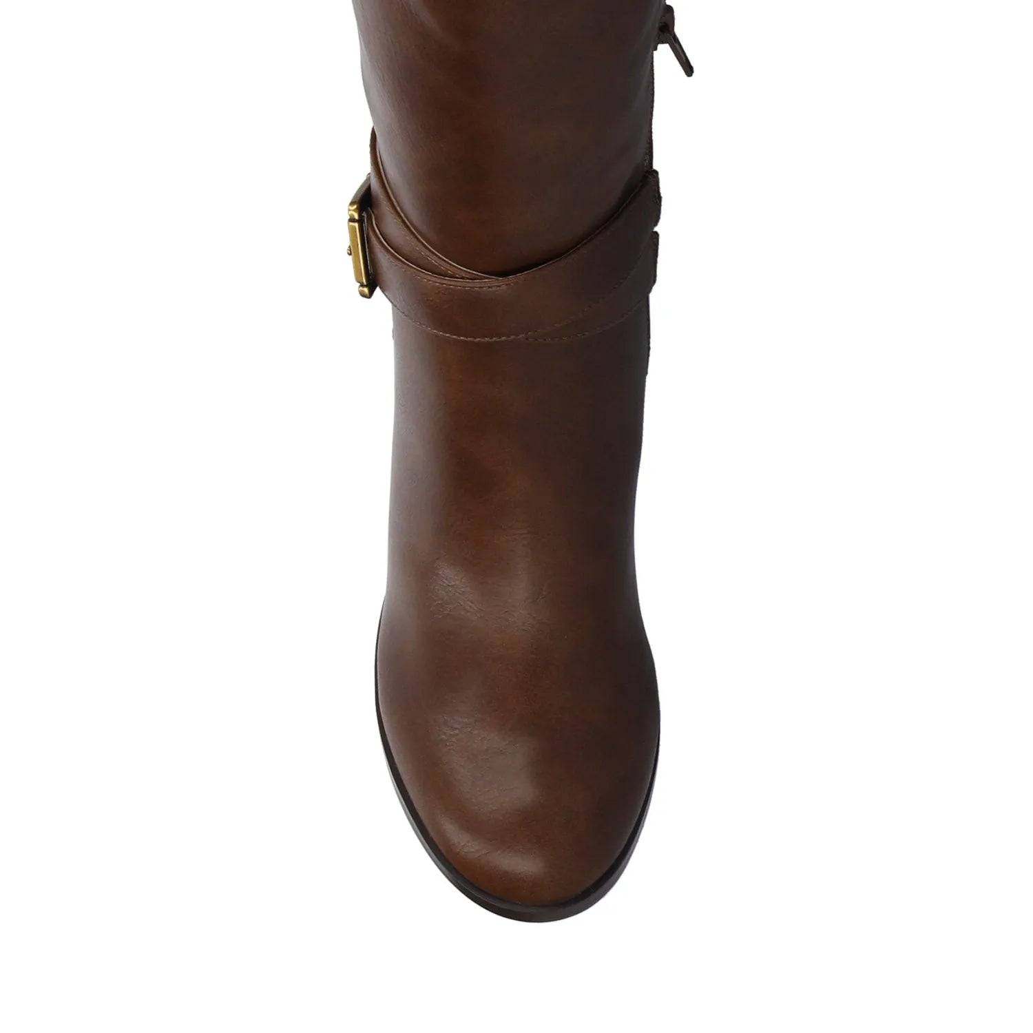 AVALONN Knee-High Dress Boots in Chocolate