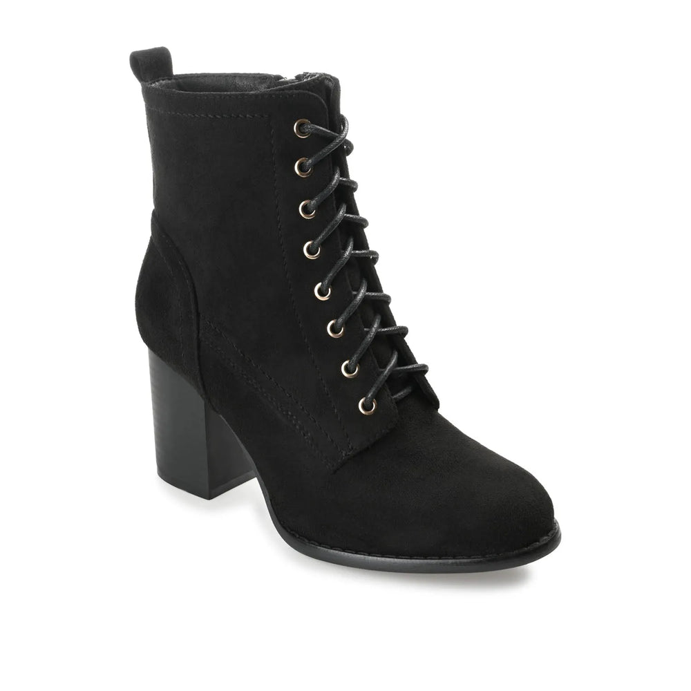 Black Faux Suede