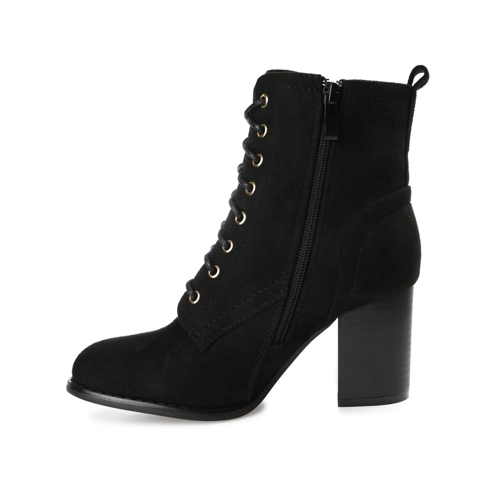 Black Faux Suede