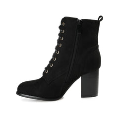 Black Faux Suede