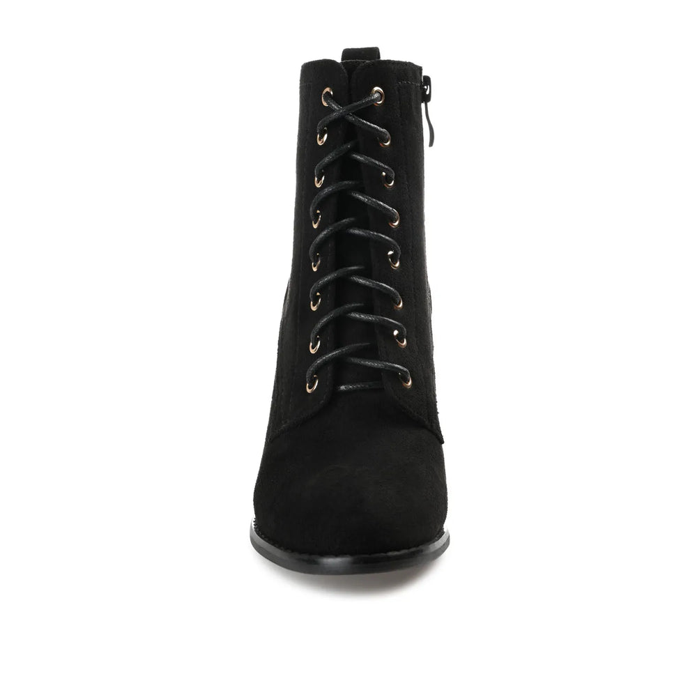 Black Faux Suede