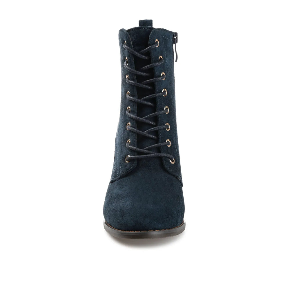 Navy Faux Suede
