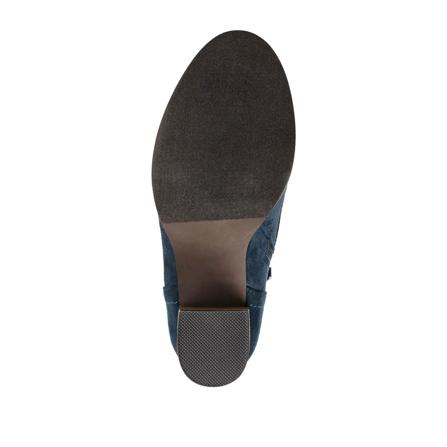 Navy Faux Suede