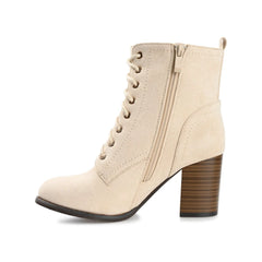 Bone Faux Suede