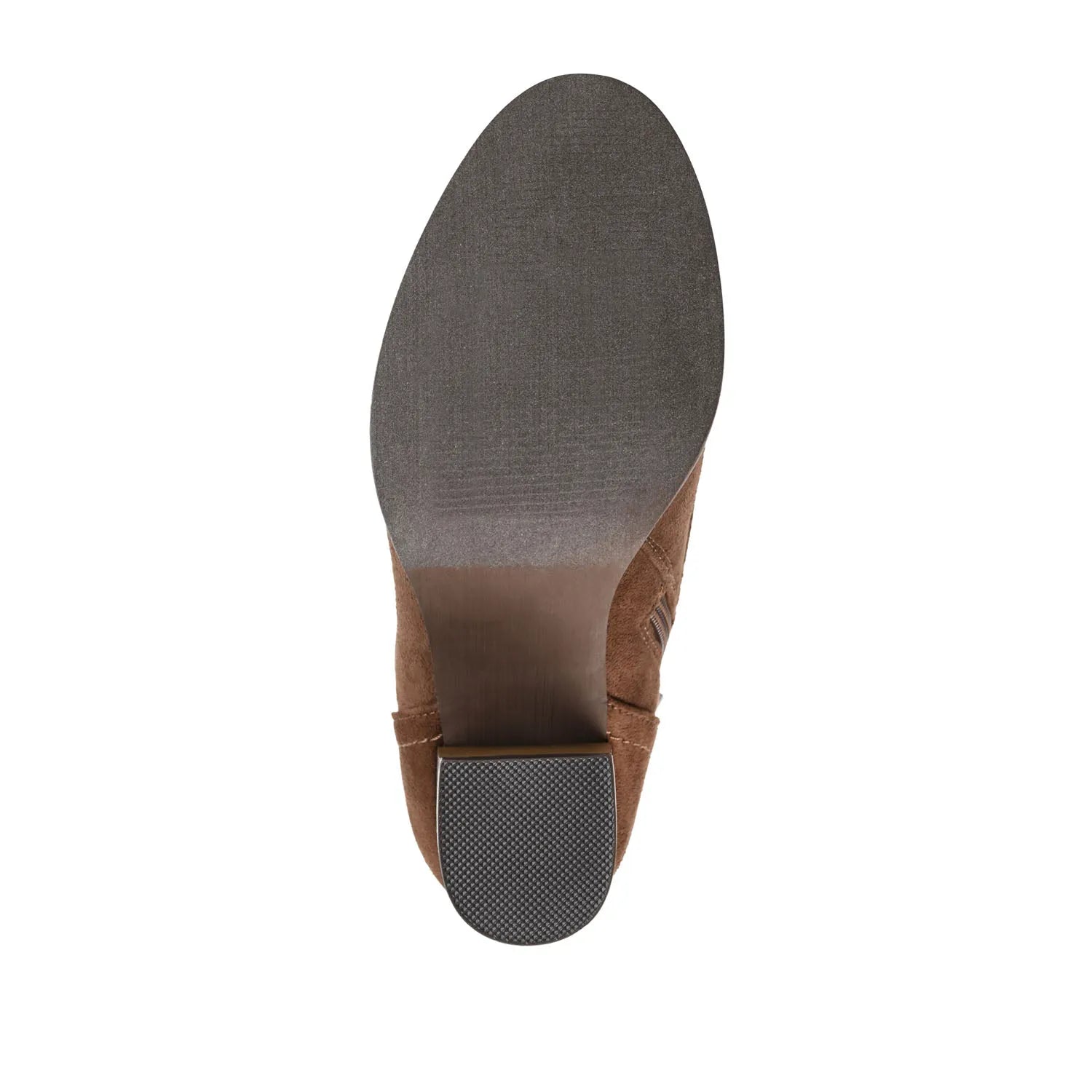 BAYLOR Lace-Up Booties in Faux Suede - Brown