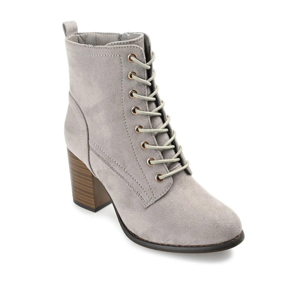 Grey Faux Suede