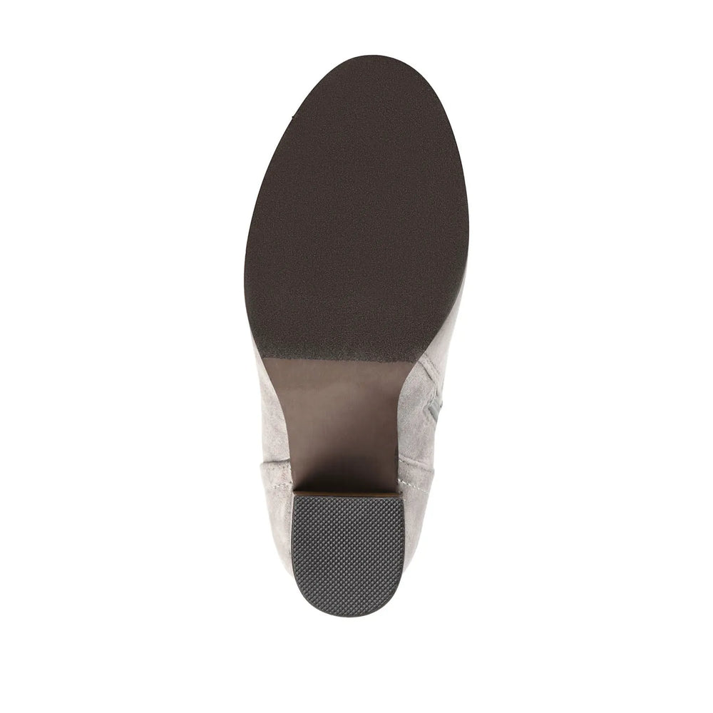 Grey Faux Suede