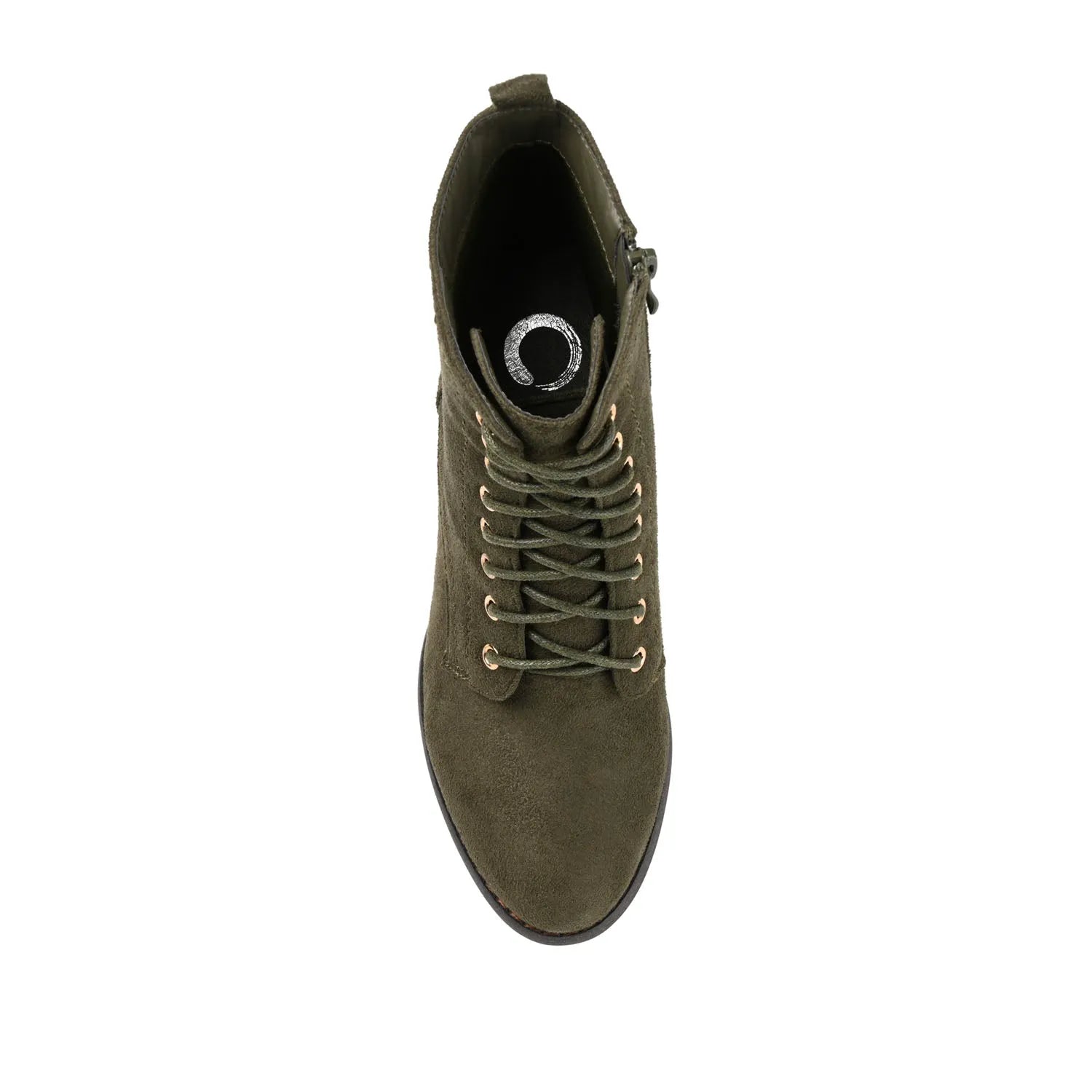 Olive Faux Suede