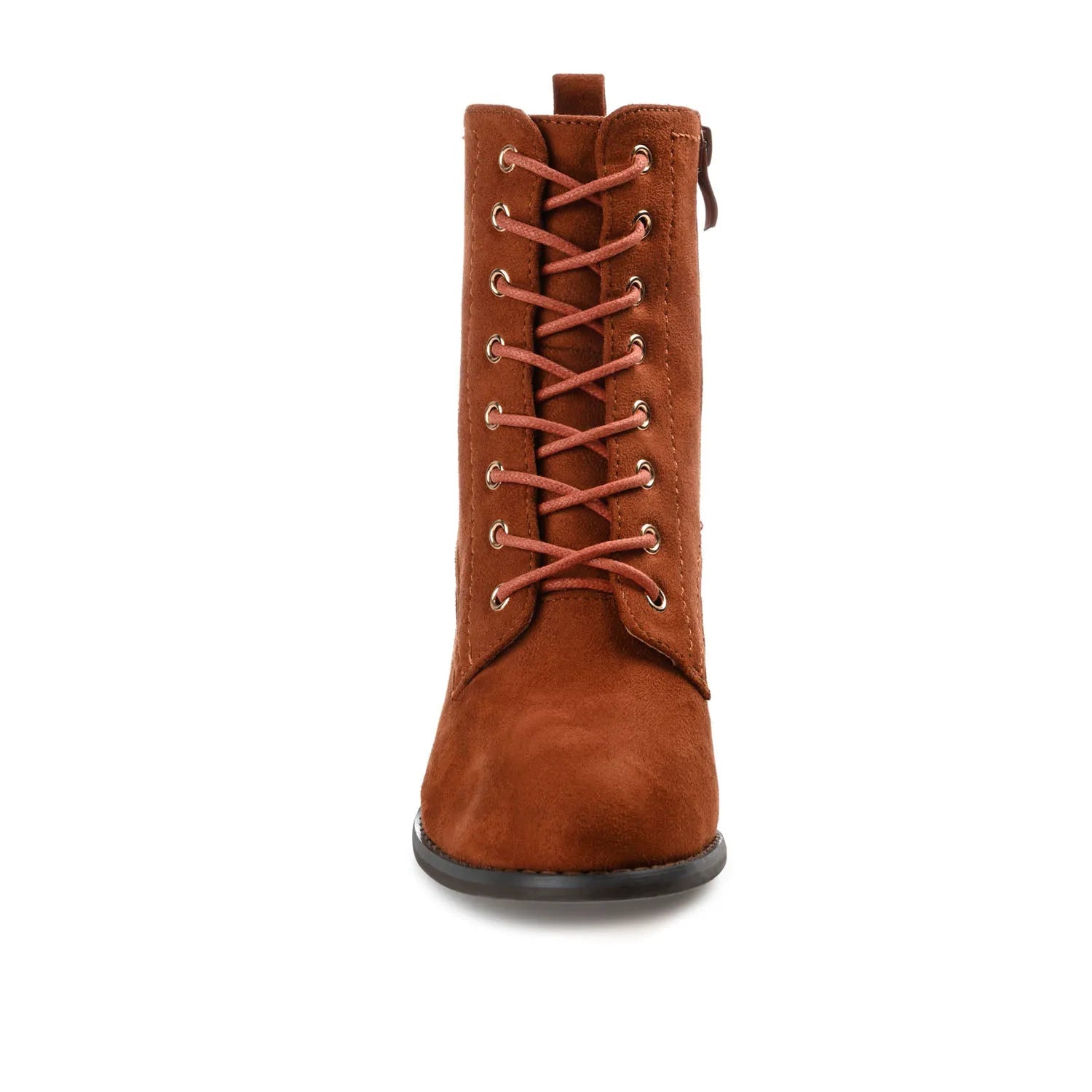 Rust Faux Suede