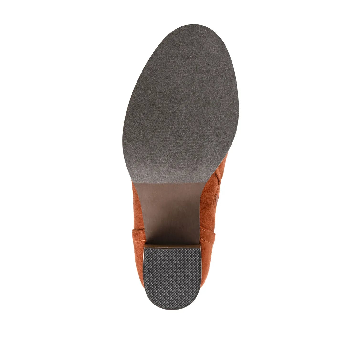 Rust Faux Suede