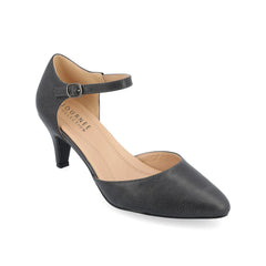 Bettie D'Orsay Pump Heels in Wide - Grey PU
