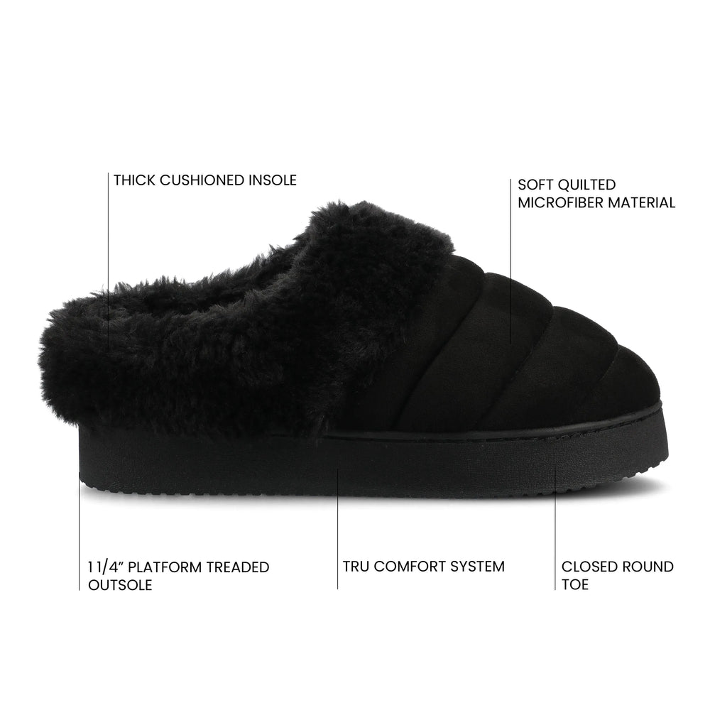 Black Faux Suede